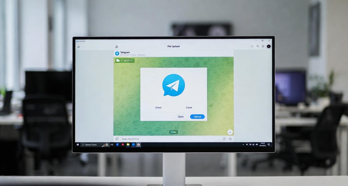 ارسال فایل در تلگرام