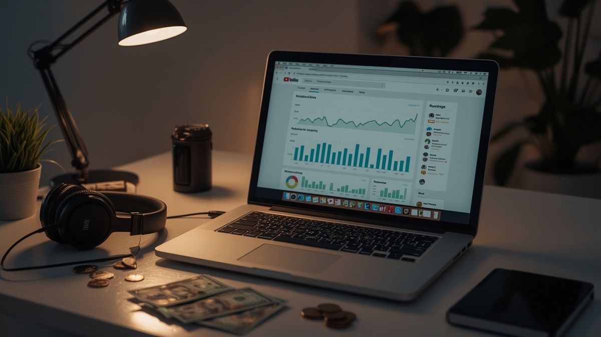 درآمد استریم یوتیوب
